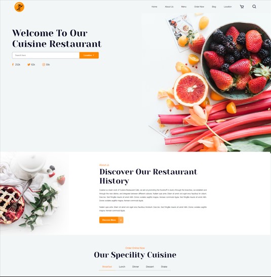 Restaurant Website