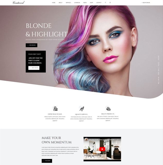 Hair Salon Website